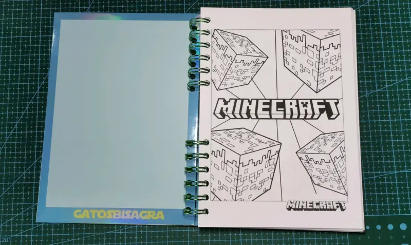 Libro para colorear Minecraft 100 pag. - 2