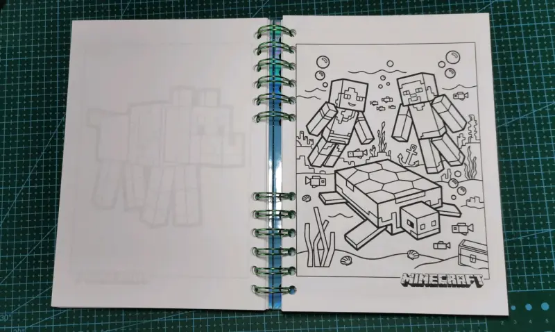 Libro para colorear Minecraft 100 pag. - 3