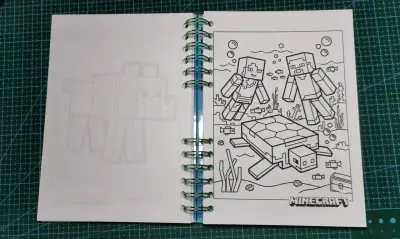Libro para colorear Minecraft 100 pag. - miniatura 3