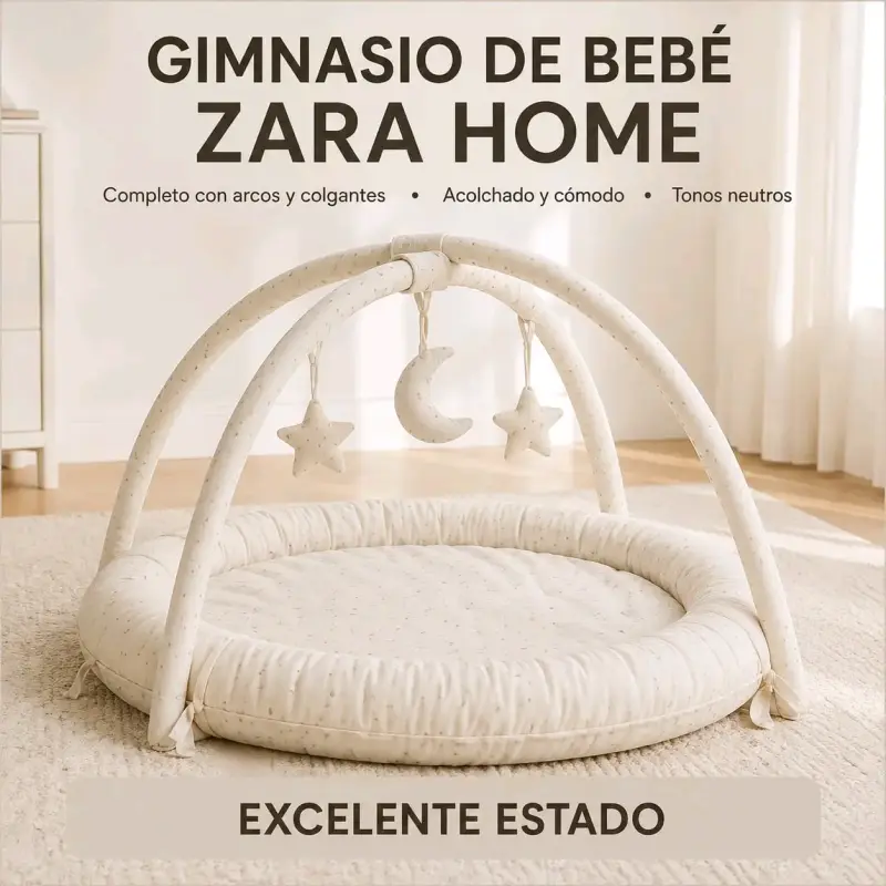 Gimnasio de Bebé Zara Home en Excelente Estado