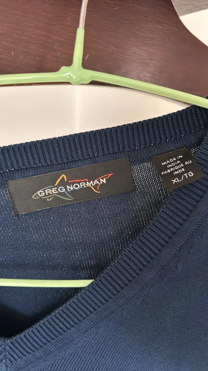 Suéter azul marino Greg Norman para hombre - 2