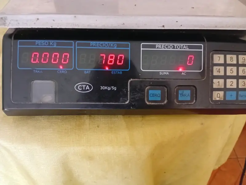 Balanza digital CTA 30Kg para comercio - 1