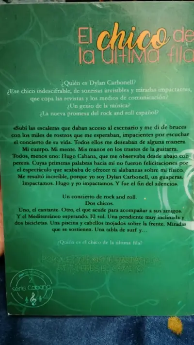 Libro 'El Chico de la Última Fila' de Susanna Herrero - miniatura 2