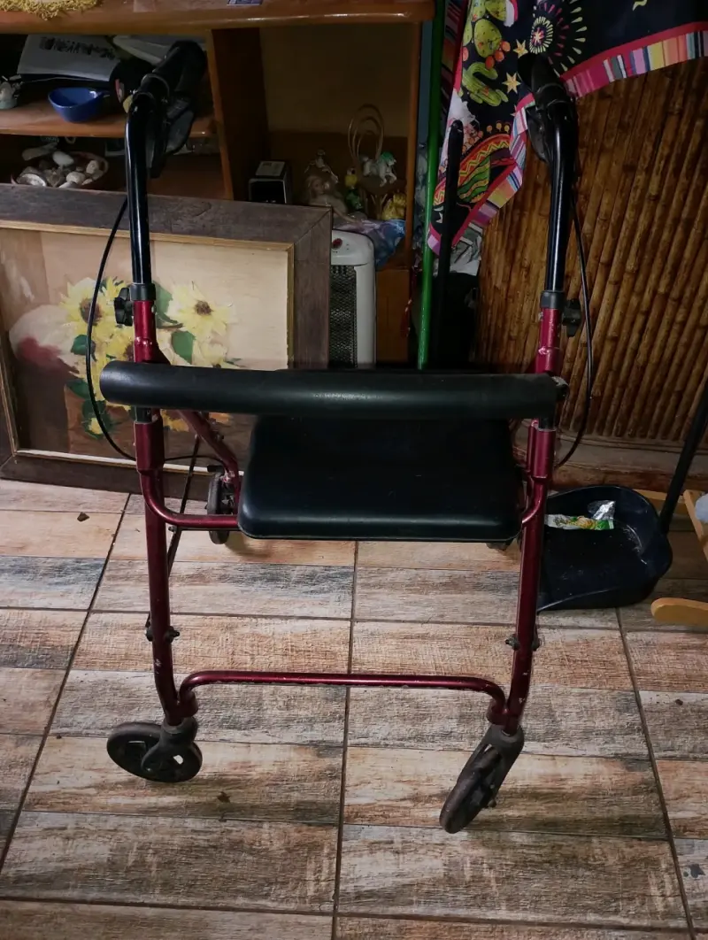 Andador para adultos con asiento plegable - 3