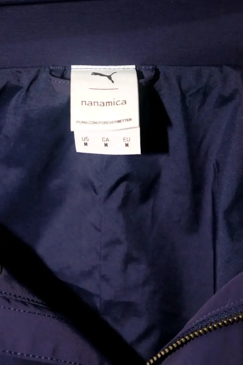 Abrigo azul de hombre Nanamica con tela Cordura - 3