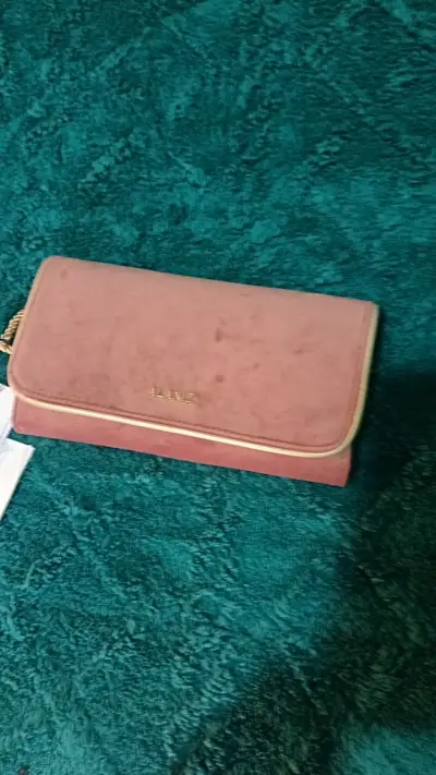 Cartera organizadora de joyas rosa elegante - miniatura 4