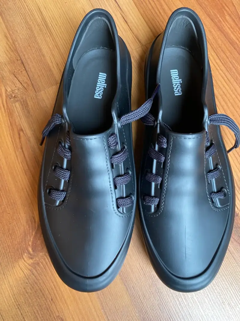 Zapatillas negras de goma Melissa - 2