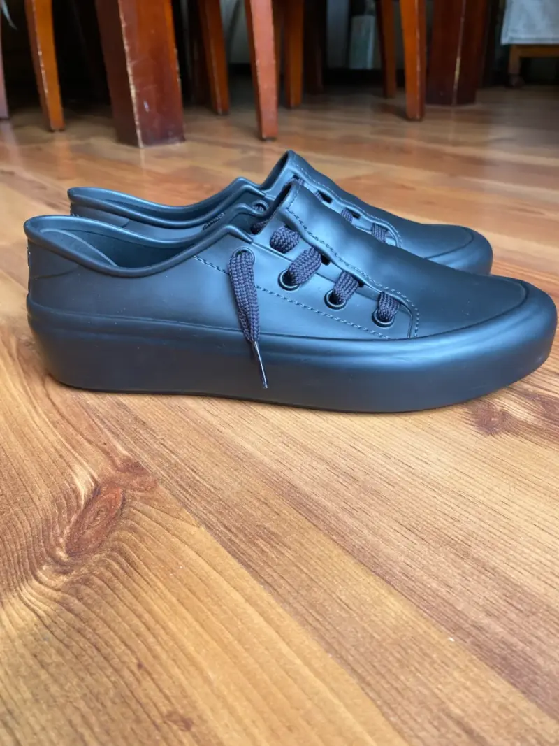 Zapatillas negras de goma Melissa - 6