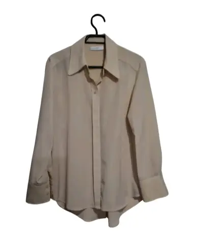 Blusa beige de mujer elegante - miniatura 1