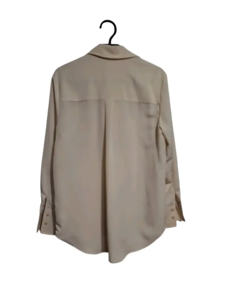 Blusa beige de mujer elegante - 2