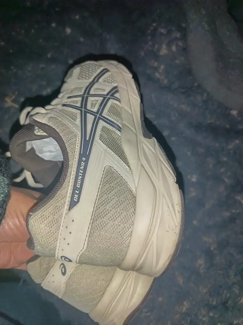 Zapatillas deportivas Asics GEL Contend 4 blancas - 4