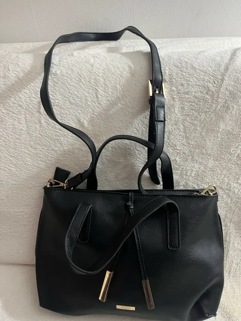 Bolso de mano negro Aldo elegante - 4