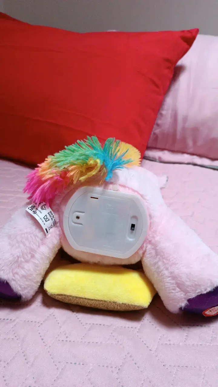 Peluche PEEKABOO Unicorn pink - 4