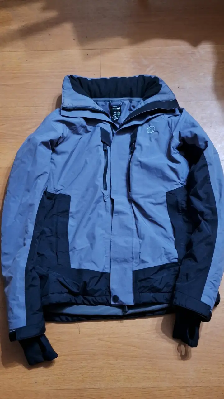 Chaqueta impermeable gris Lippi - 1