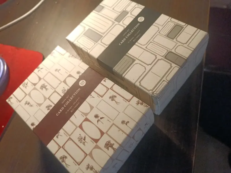 Set de Notas Card Collection