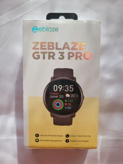Smartwatch Zeblaze GTR 3 Pro con pantalla AMOLED - miniatura 1