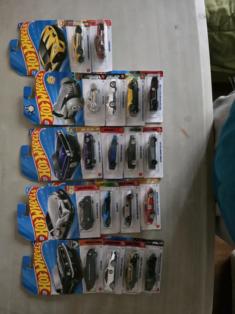 Set de autos Hot Wheels colección 2020 - 2