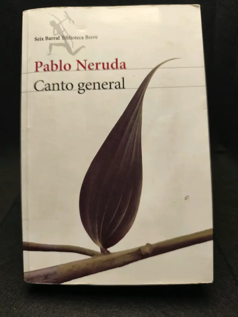 Libro Canto General de Pablo Neruda - 1