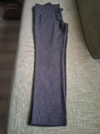 Pantalones de vestir cafe Anastassia para mujer - miniatura 1