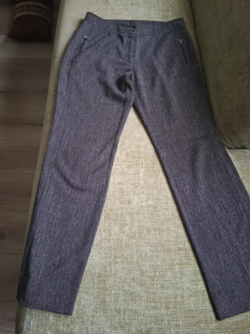 Pantalones de vestir cafe Anastassia para mujer - 2
