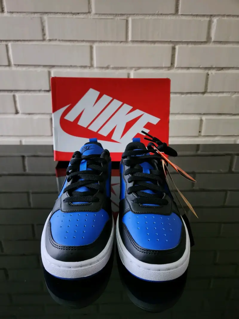 Zapatillas deportivas Nike azul y negro - 3