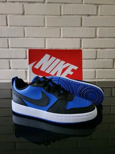 Zapatillas deportivas Nike azul y negro - miniatura 4