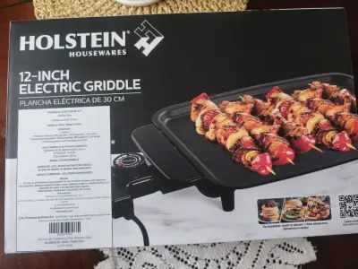 Plancha Eléctrica Holstein 30 cm Elegance - miniatura 1