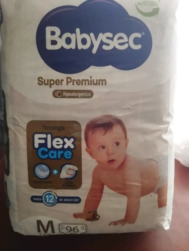 Pañales Babysec Super Premium Flex Care Talla M - 2