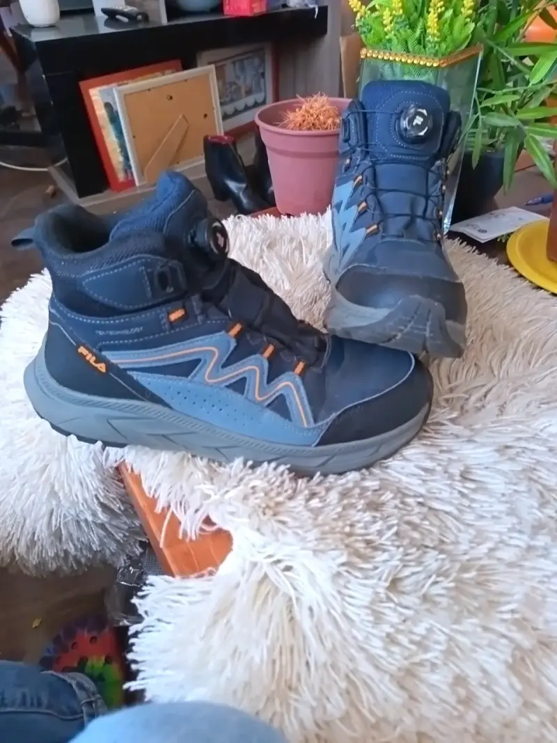 Botas de senderismo Fila azul para hombre - 4