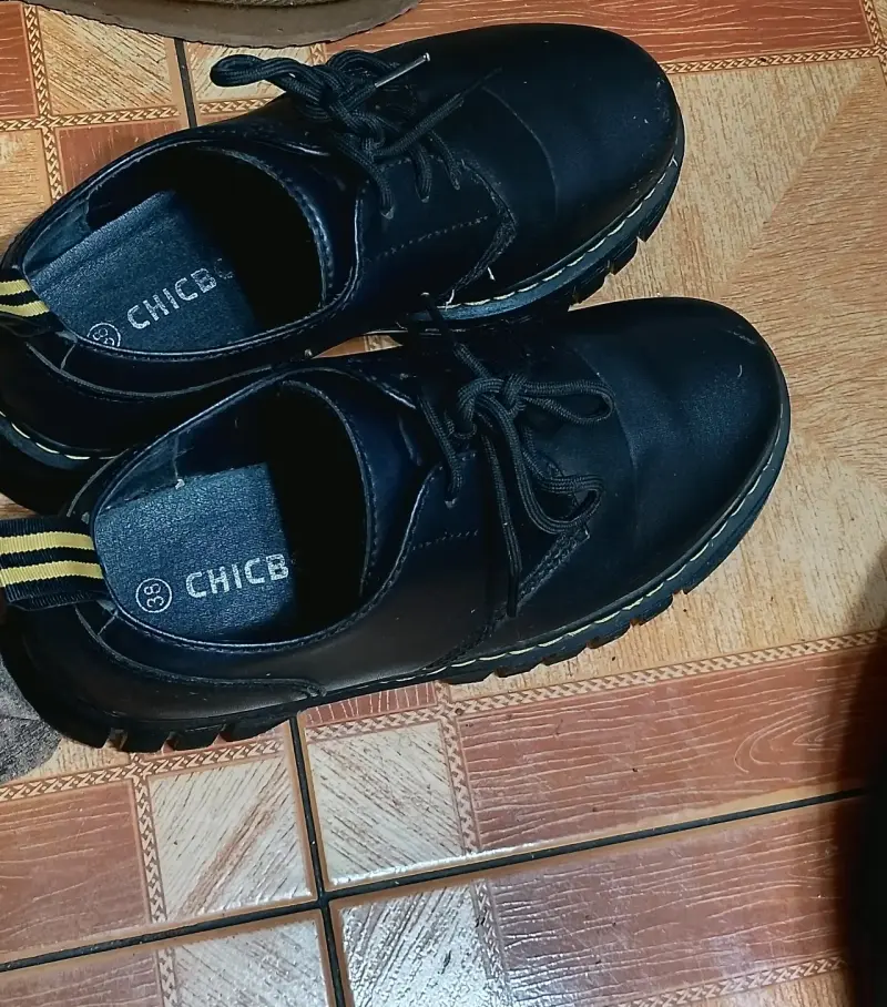 Zapatos negros plataforma - 4