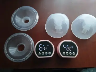 Extractor de leche eléctrico doble con pantalla digital - miniatura 1