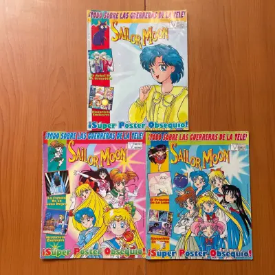 Revista y pósters de Sailor Moon colección vintage - miniatura 1
