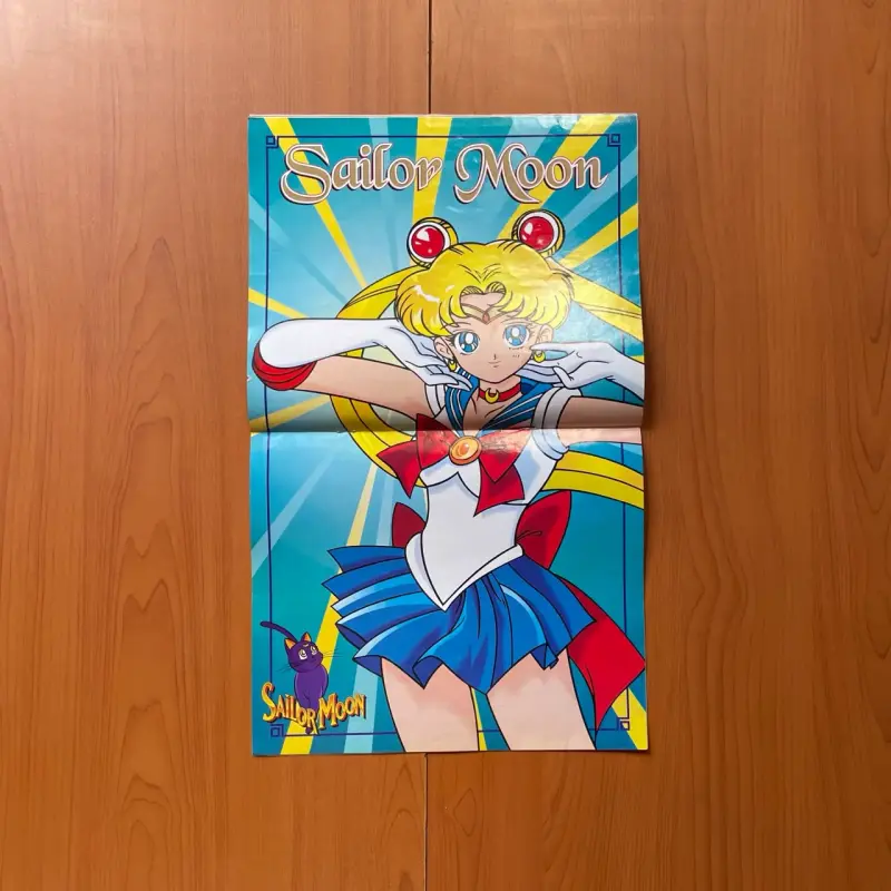 Revista y pósters de Sailor Moon colección vintage - 2