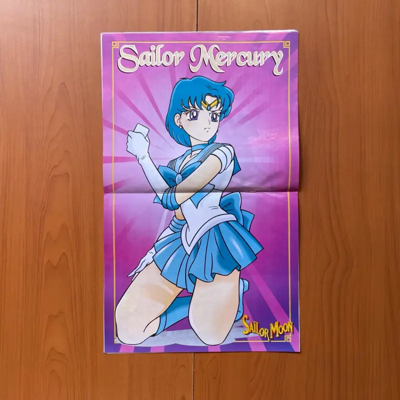 Revista y pósters de Sailor Moon colección vintage - 3