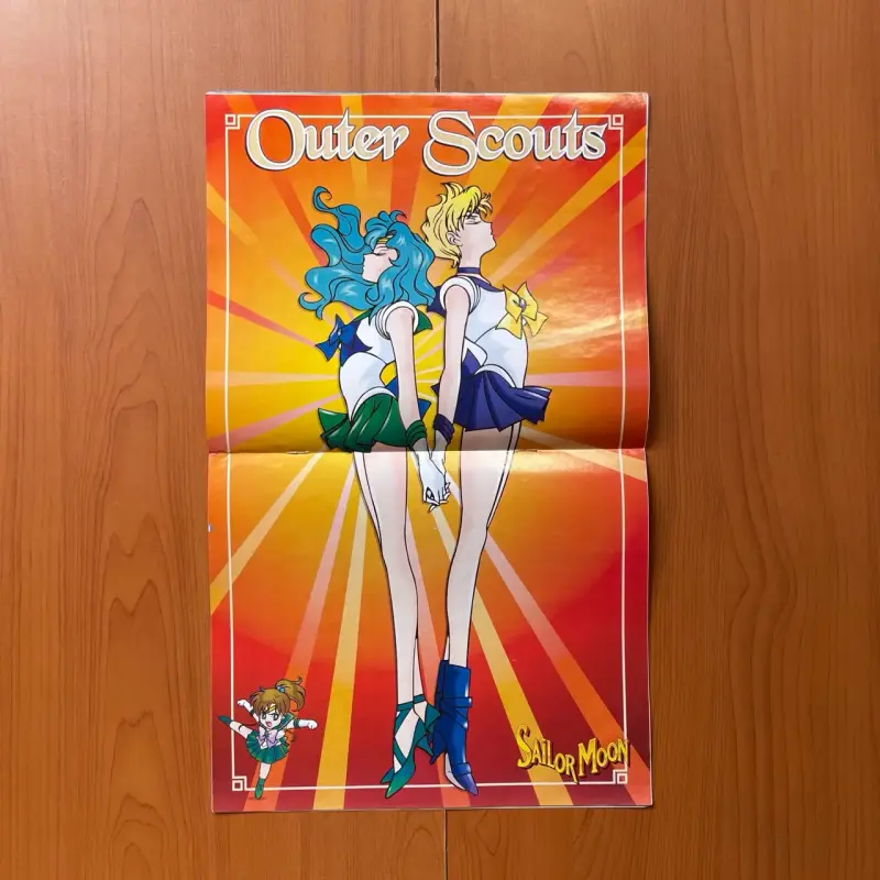 Revista y pósters de Sailor Moon colección vintage - 4