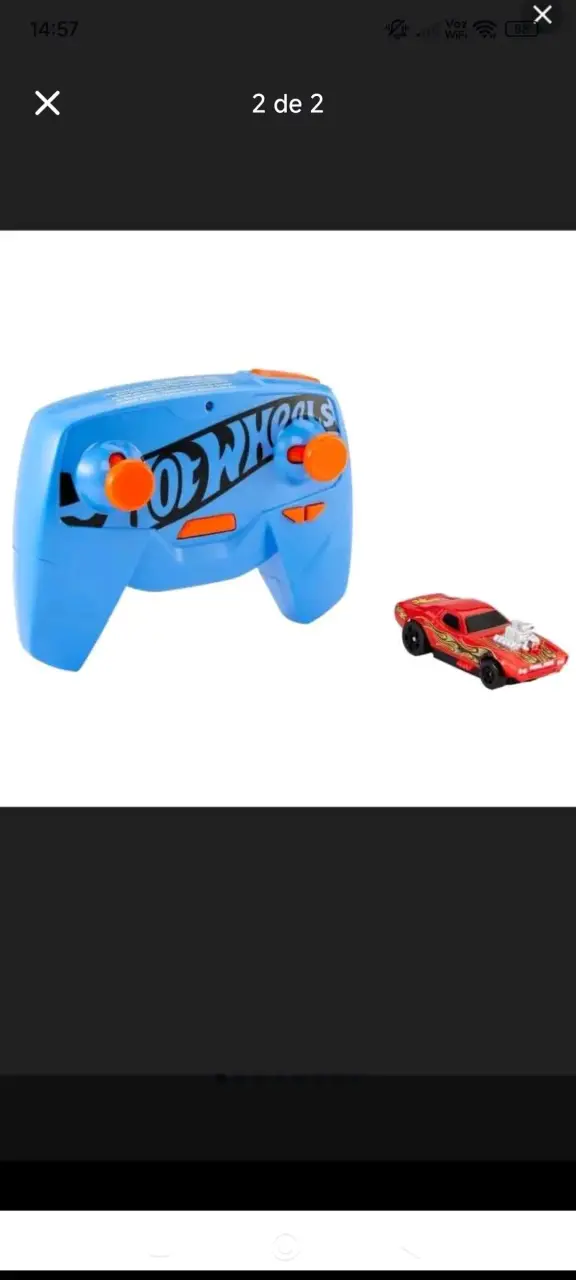 Auto a Control Remoto Hot Wheels Rodger Dodger - 2