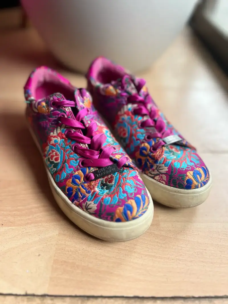 Zapatillas bordadas multicolor Steve Madden - 4