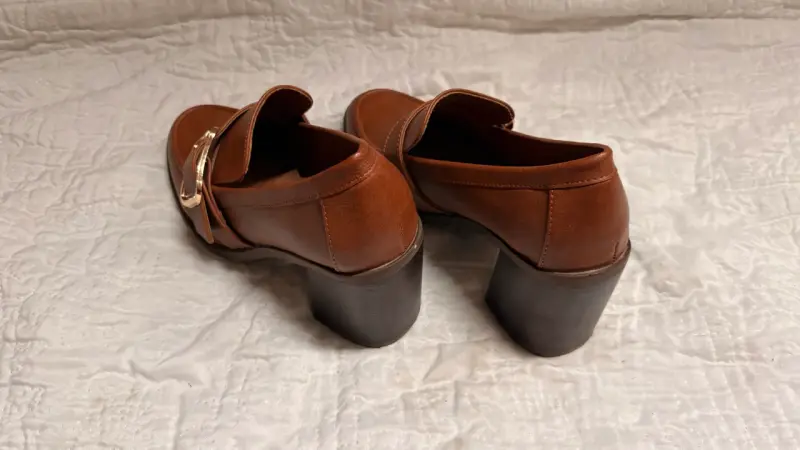 Zapatos de tacón marrón con hebilla Marittimo - 3