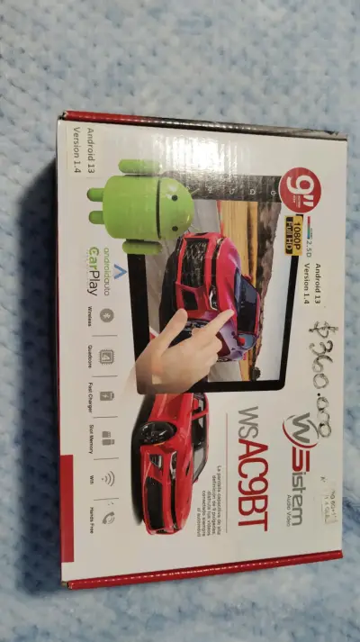 Pantalla táctil para auto Wistem WSAC9BT 9 pulgadas - miniatura 1
