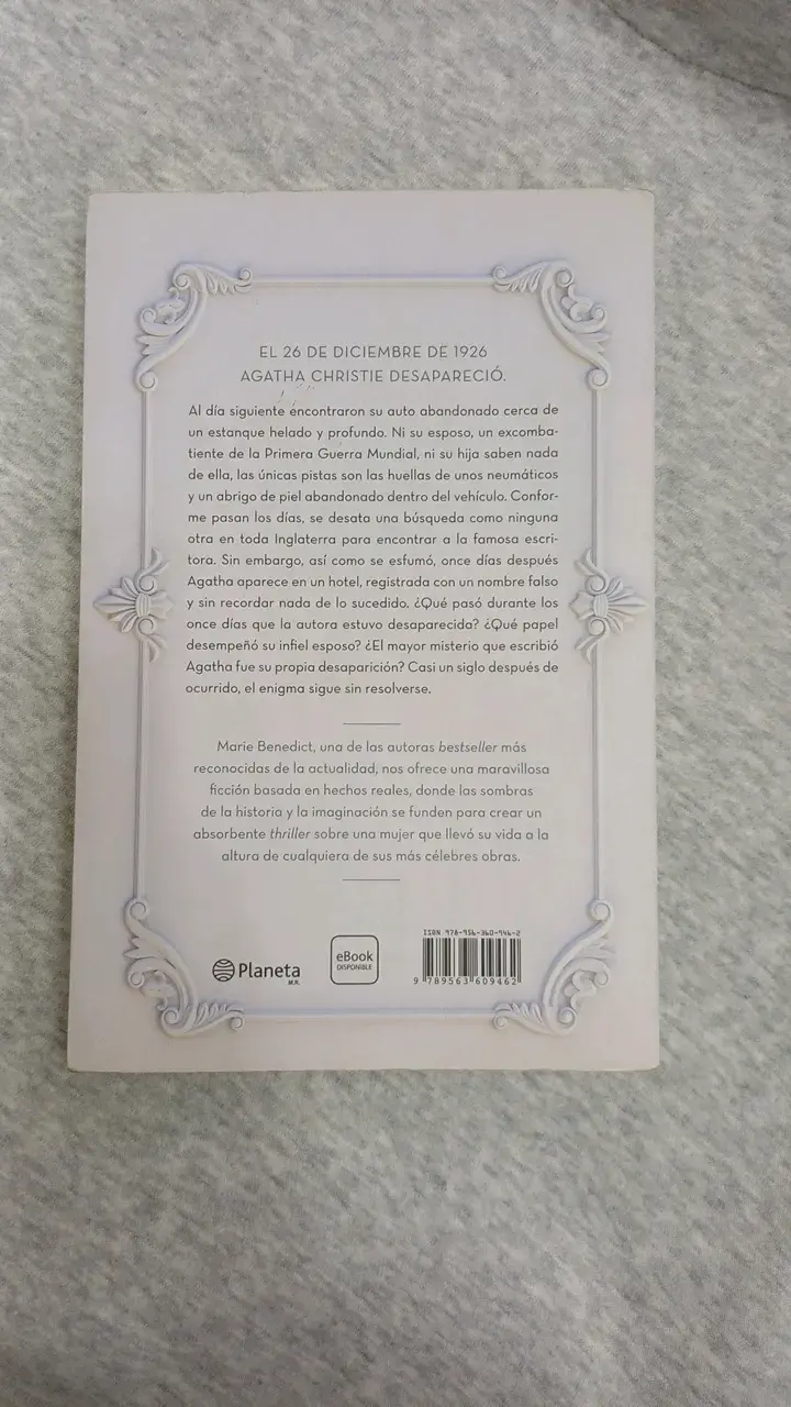 Libro El Secreto de Agatha de Marie Benedict - 4