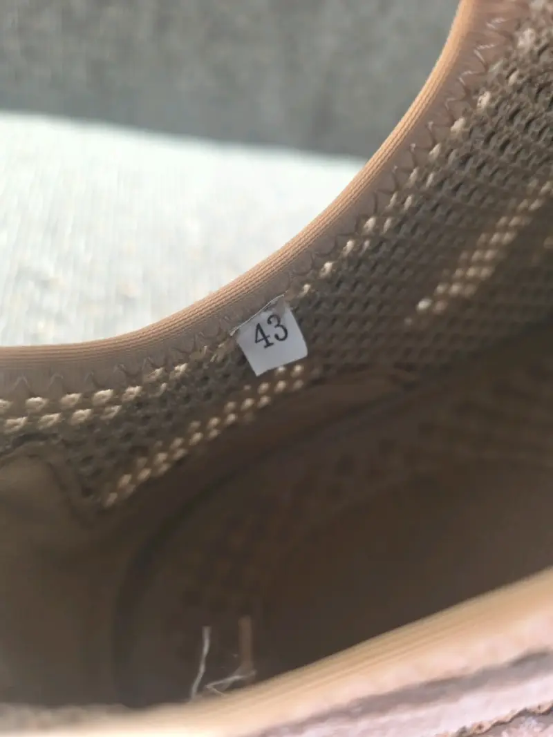 Zapatillas deportivas beige para hombre talla 43 - 4
