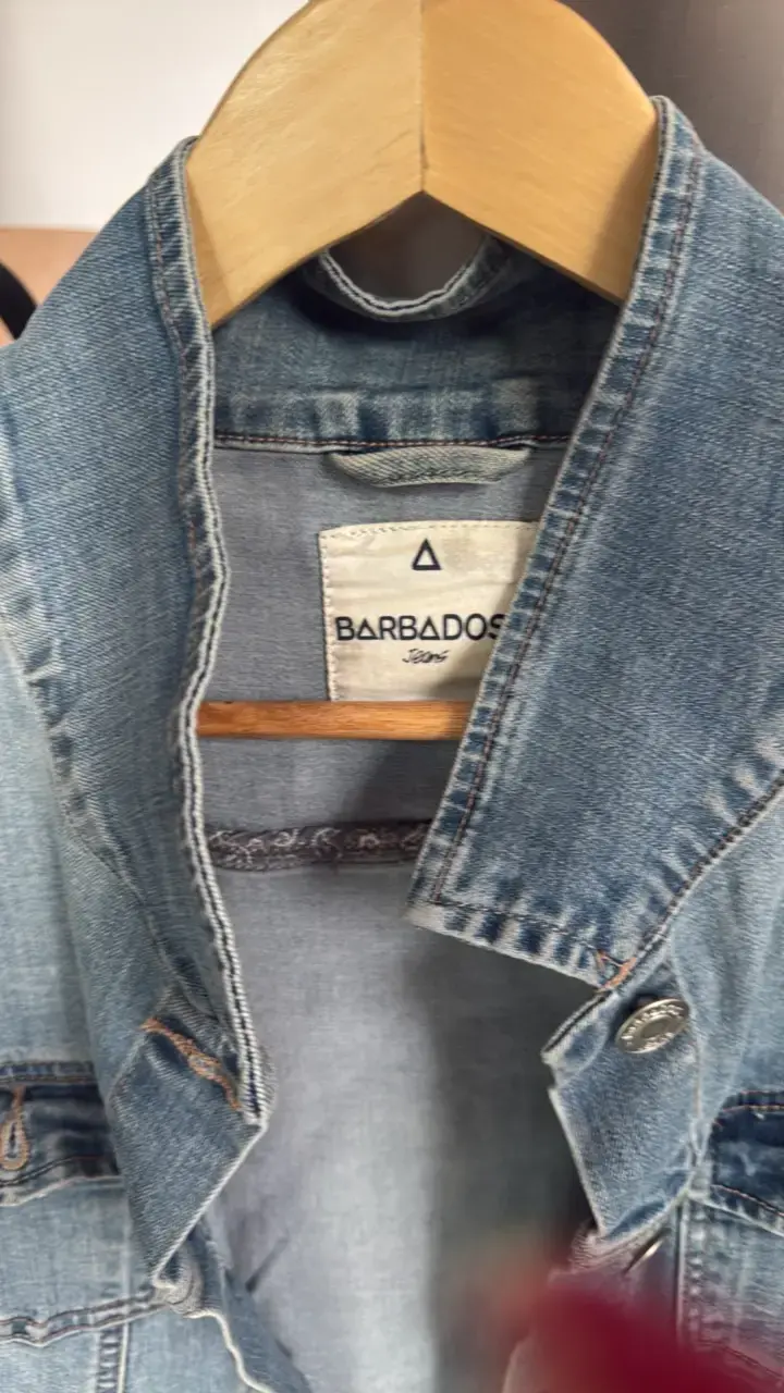 Chaqueta de mezclilla Barbados para mujer