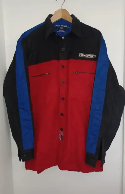 Camisa Polo Sport tricolor para hombre - miniatura 2