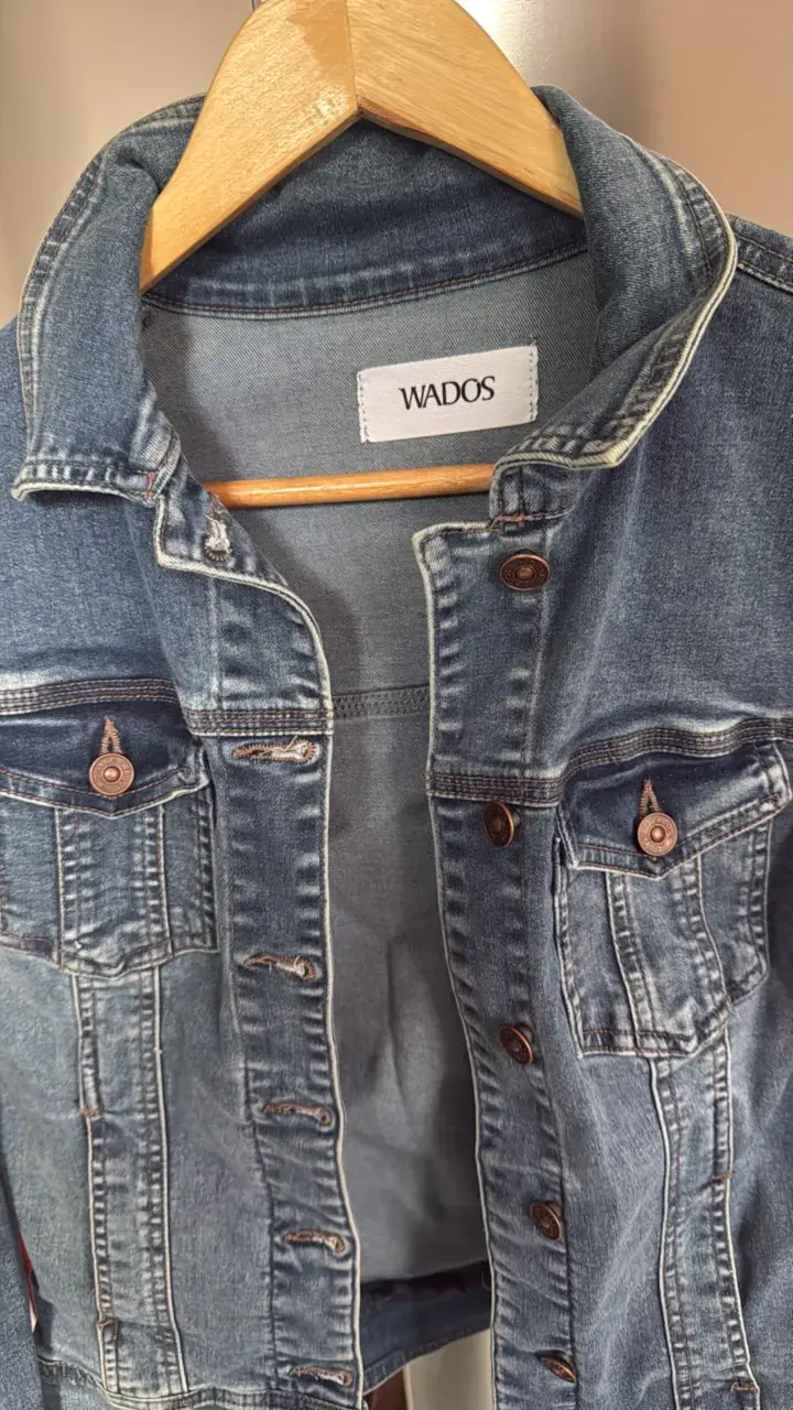 Chaqueta de mezclilla azul Wados para mujer - 2