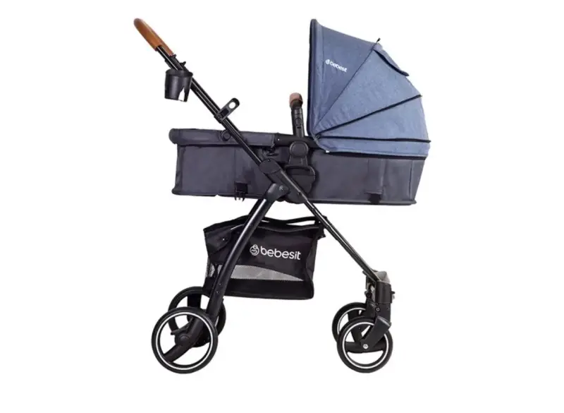 Coche Cuna Travel System Bebé Fénix Azul Bebesit - 2