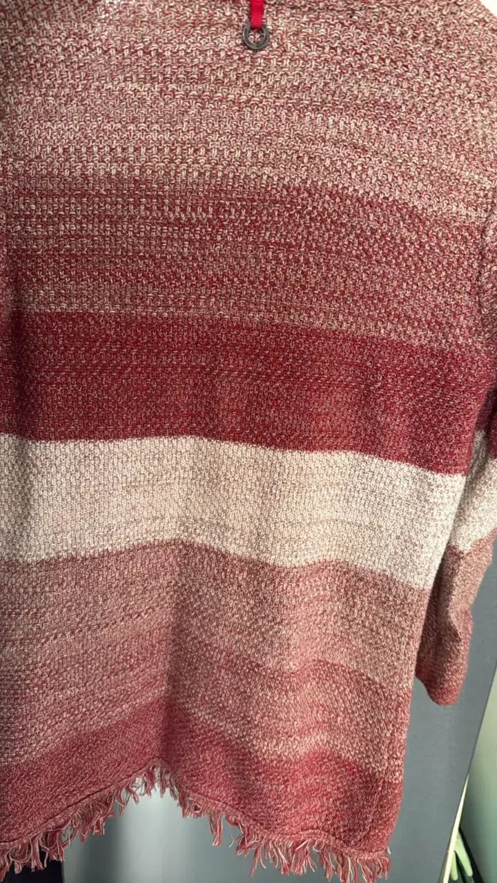 Cardigan de lana a rayas Umbrale - 4
