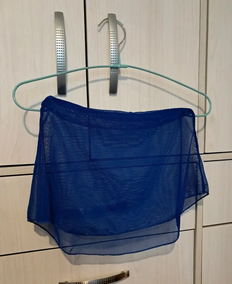 Body y falda de danza azul para mujer - 2