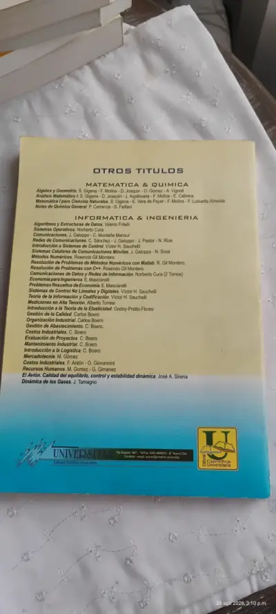 Libro Análisis Matemático I Teoría y Aplicaciones - miniatura 2