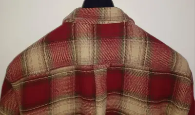 Camisa de franela a cuadros Orvis roja - miniatura 2