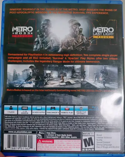 Juego PS4 Metro Redux con DLC - miniatura 2